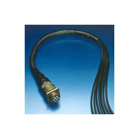 Qualtek Heat Shrink Tube, Thin Wall, 2:1 I.D. Shrink Ratio, 3/4 in I.D. Before Shrinking, Black, 1 ft Q2-F-3/4-01-SS200FT